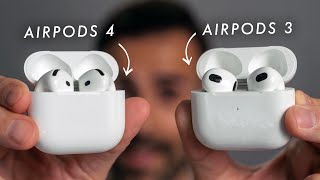 AirPods 4 vs AirPods 3  So Much Better [upl. by Phillane]