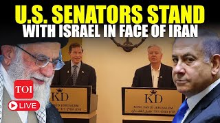 LIVE  Jerusalem US Senators Rip Hamas Mark Oct 7 Attack Anniversary In Israel [upl. by Best]