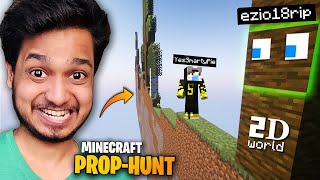 Funniest Prop Hunt on 2D World ftYesSmartyPie DREAMBOYYT Minecraft Hide amp Seek [upl. by Avis346]