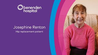 Josephine Rentons hip replacement surgery [upl. by Tibbetts]