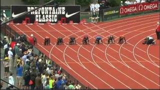 100M Men Eugene 2012 Diamond League [upl. by Drahnreb287]