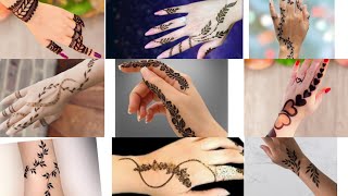 15 simple mehandi design🤩 [upl. by Sherrie]