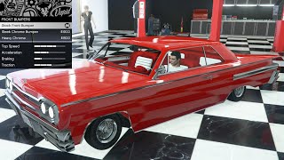 GTA 5  Past DLC Vehicle Customization  Declasse Voodoo Custom Chevy Impala [upl. by Atnoed162]