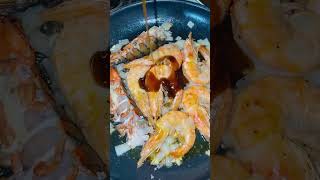 Lobster and shrimps cooking foryou tagalog cookingathome cooking lobstershrimp [upl. by Ecnaiva]