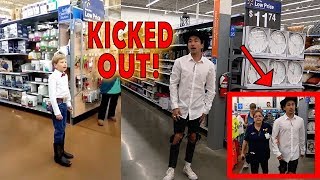 WALMART YODELING KID GROWN UP KICKED OUT [upl. by Sonnnie]