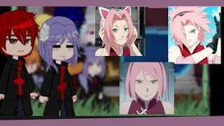 akatsuki react to a sakura haruno y hinata parte 12 leer descripción 👇  español [upl. by Thielen920]