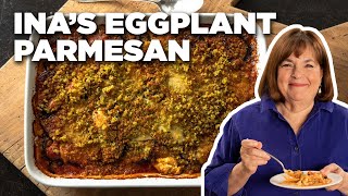 Cook Roasted Eggplant Parmesan with Ina Garten  Barefoot Contessa Cook Like a Pro  Food Network [upl. by Haimes167]