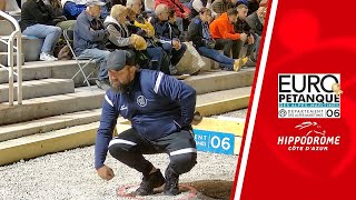 16ème CAZES vs CLERE  Europétanque des AlpesMaritimes 2023 à CagnessurMer [upl. by Iror966]