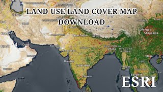 How to download land use land cover map free [upl. by Neelrac859]