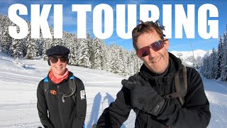 FIRST SKI TOURING OF THE WINTER  COURCHEVEL VLOG S4E01 [upl. by Dun112]