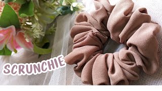 DIY Scrunchie  Tutorial Scrunchie Ide Souvernirolahperca perca scrunchie tutorial souvenir [upl. by Frankie]