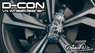 velgen reinigen met DCON V4 wheelcleaner [upl. by Aihsatsan]