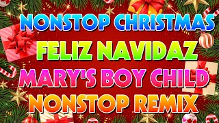 NONSTOP CHRISTMAS SONGS MEDLEY DISCO PARTY MIX 2024🎄🎄🎄 [upl. by Nodnrb534]