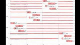 Penderecki  Threnody Animated Score [upl. by Margy]