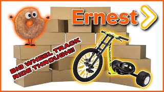 Ernest Phoenix Ernies 2024 big wheel track ride through [upl. by Rye]