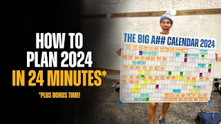 How to Plan 2024 in 24 Minutes With Jesse Itzler [upl. by Josepha587]