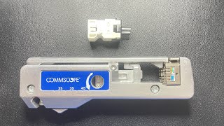 4K  Commscope CAT6  CAT6A Termination  UNIPRISE  UNJ600 [upl. by Aivilys846]