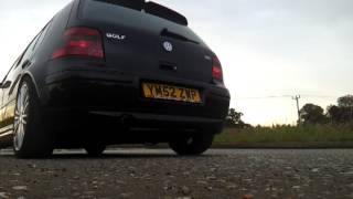 MK4 GOLF GTI 18T STAGE 2 REMAP SOUND CHECK [upl. by Ddarb93]