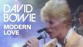 David Bowie  Modern Love Official Video [upl. by Naynek925]