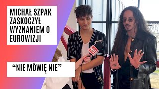 Michał Szpak zaskoczył wyznaniem Wspomniał o Eurowizji [upl. by Warila163]