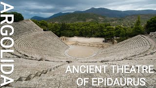 Ancient Theatre Of Epidaurus – Argolida  Greece 4K [upl. by Arotahs]