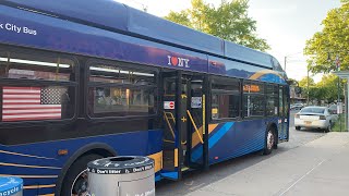 MTA NYCT Bus  20162017 New Flyer XN40 713 On The Bx31 [upl. by Tahmosh20]