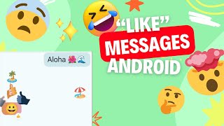 How to quotLikequot text messages on Android The easy way [upl. by Noivad]