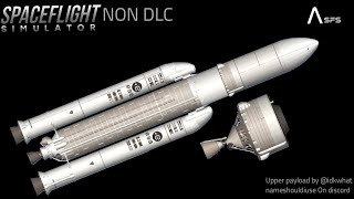 Ariane 5 NON DLC  Spaceflight Simulator with BluePrint [upl. by Tigges725]