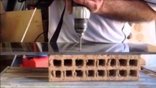 Profix Drill Bit drills through Porcelain Granite Marble Cement Timber in seconds [upl. by Nwadal]