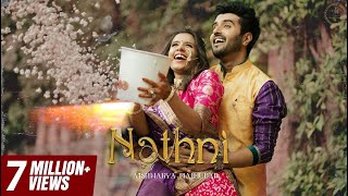 Nathni  Aishwarya Majmudar  Buddhaa M  Manas S  Harit Zaveri Jewelers  Wedding Song ❣️ [upl. by Trocki]