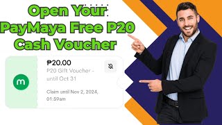 Claim your free cash vouchers open PayMaya [upl. by Allehcim]