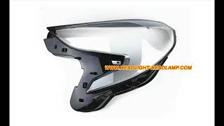 GMC Terrain headlight lens cover gmc led Headlamp Plastic lenses covers replacement [upl. by Latrice177]