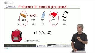 Resolución de un problema de mochila mediante algoritmos genéticos  914  UPV [upl. by Lynsey627]