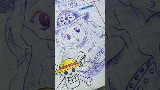 Dibujando a Aphelandra  one piece [upl. by Rennob]