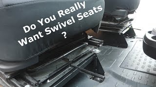 Van Life  Replacing Seat Bases in My RAM Promaster [upl. by Gassman]