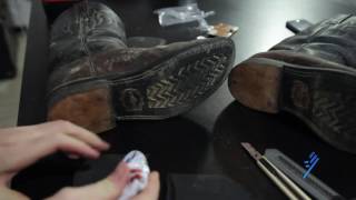 Tutorial Cambiare tacco scarpe o stivali  DIY How to replace heel shoes or boots [upl. by Ydal681]