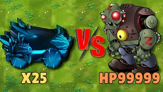 PVZ Fusion Challenge  25 Fusion Plants Vs Ultra Mecha Gargantuar 99999HP  Extra Who Will Win [upl. by Eeldivad]