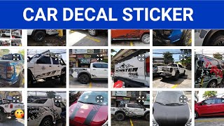 Car Decal Sticker Clients from different Places [upl. by Mcgraw]