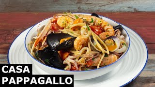 Spaghetti allo scoglio [upl. by Akeinahs]