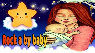 Rock a Bye Baby Song  Nursery Rhymes with Lyrics [upl. by Yesiad]