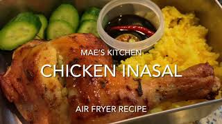 Air Fry Chicken InasalAir Fryer RecipesMaeâ€™s Kitchen [upl. by Ozen]