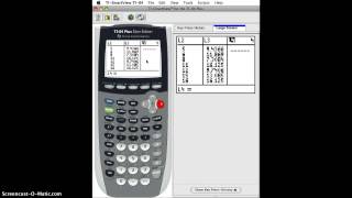 Creating Residual Plot with Calculator [upl. by Aslam]