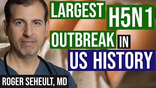 Largest H5N1 Outbreak in US History  Inching Closer to Human Transmissibility [upl. by Marmawke]