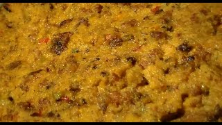 The Best Cornbread Stuffing Recipe Southern Cornbread Dressing With Gizzards [upl. by Rosemare]