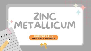 ZINCUM METALLICUM  ZINC METAL  MATERIA MEDICA  BHMS  DRUG PICTURE  EXPLAINED  MM  DRUGS [upl. by Artinad]