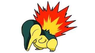 Pokemon Cries  Cyndaquil  Quilava  Typhlosion [upl. by Yllah]