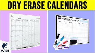 10 Best Dry Erase Calendars 2019 [upl. by Bittencourt]