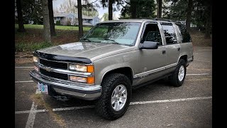 1999 OBS Chevy Tahoe  Offroad Updates [upl. by Nueoras]