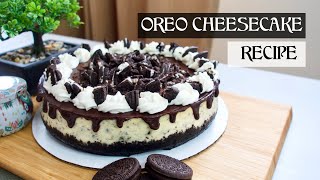 Oreo Cheesecake Recipe [upl. by Nairolf613]