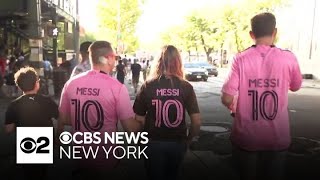 Lionel Messi jerseys everywhere in the Bronx [upl. by Janelle]